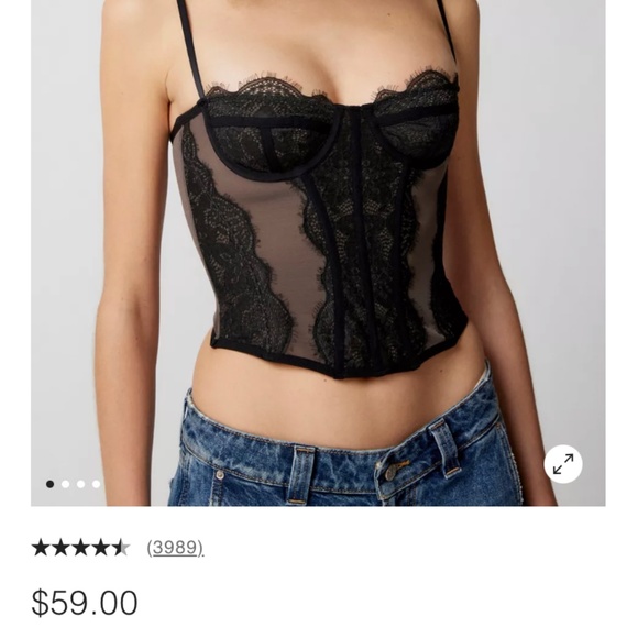 Urban Outfitters corset top - Picture 2 of 3